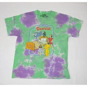Steven Rhodes by Threadles T-Shirt Mens Medium. Let's Call‎ the Exorcist Tie Dye